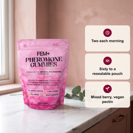 FEM+ Pheromone Gummies, Mixed Berry, 60 Gummies