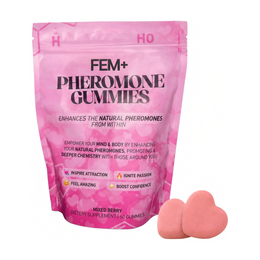 FEM+ Pheromone Gummies, Mixed Berry, 60 Gummies