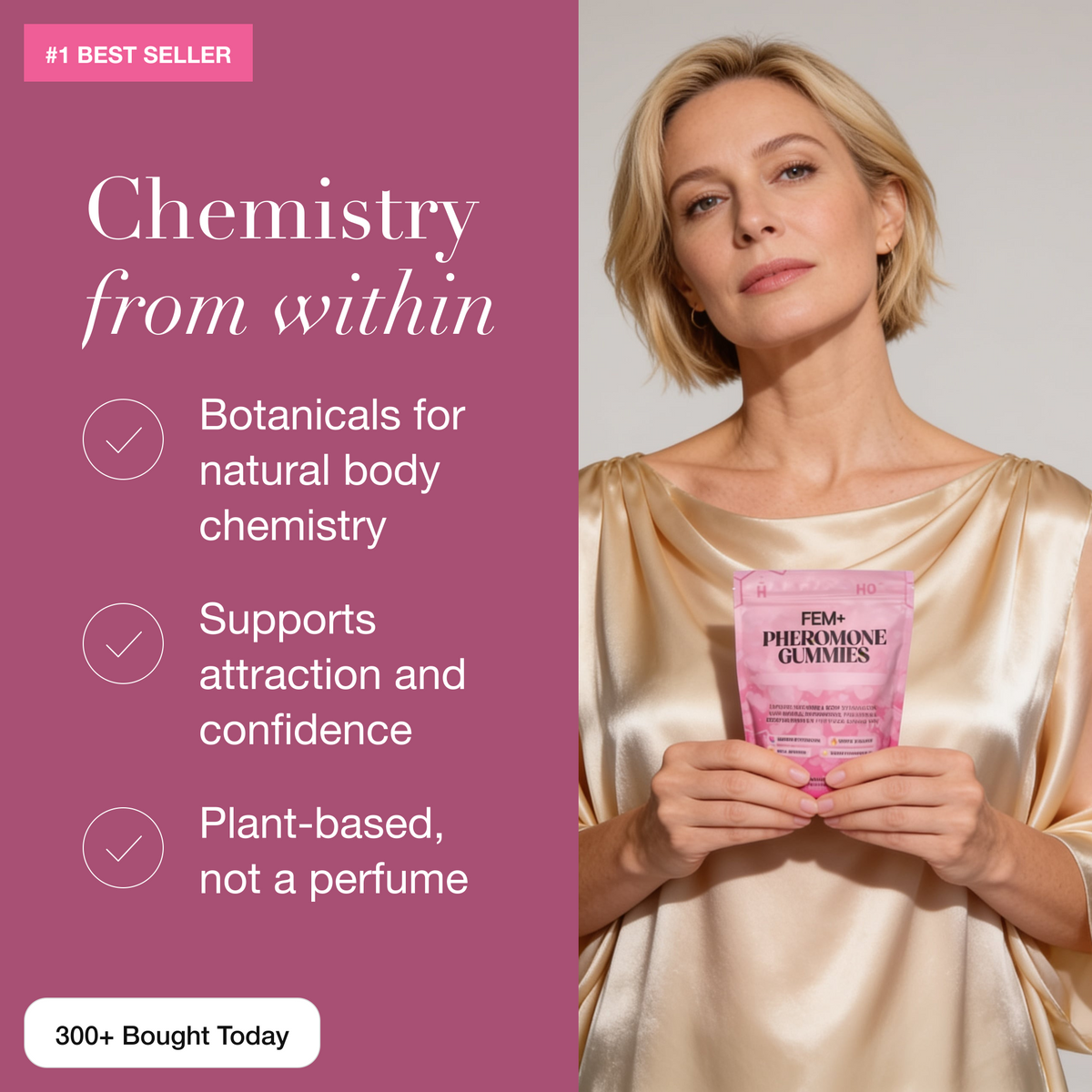 Pheromone Gummies for Confidence & Attraction