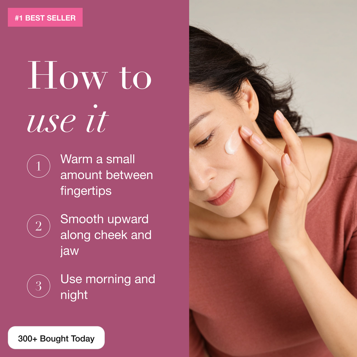 Face-Lifting Firming Cream for Sagging & Volume Loss