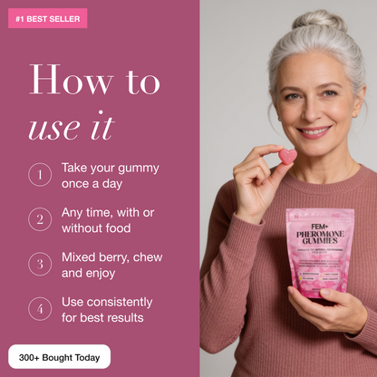 Pheromone Gummies for Confidence & Attraction