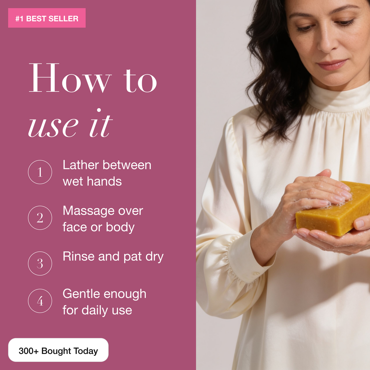 Turmeric Soap for Dark Spots