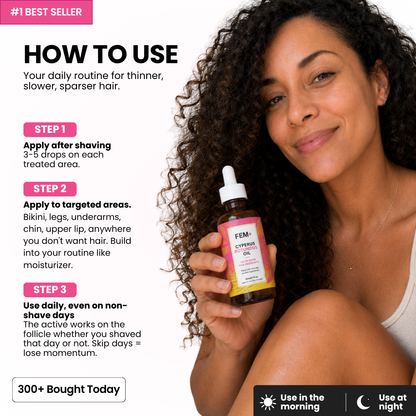 Anti-Hair Growth Oil