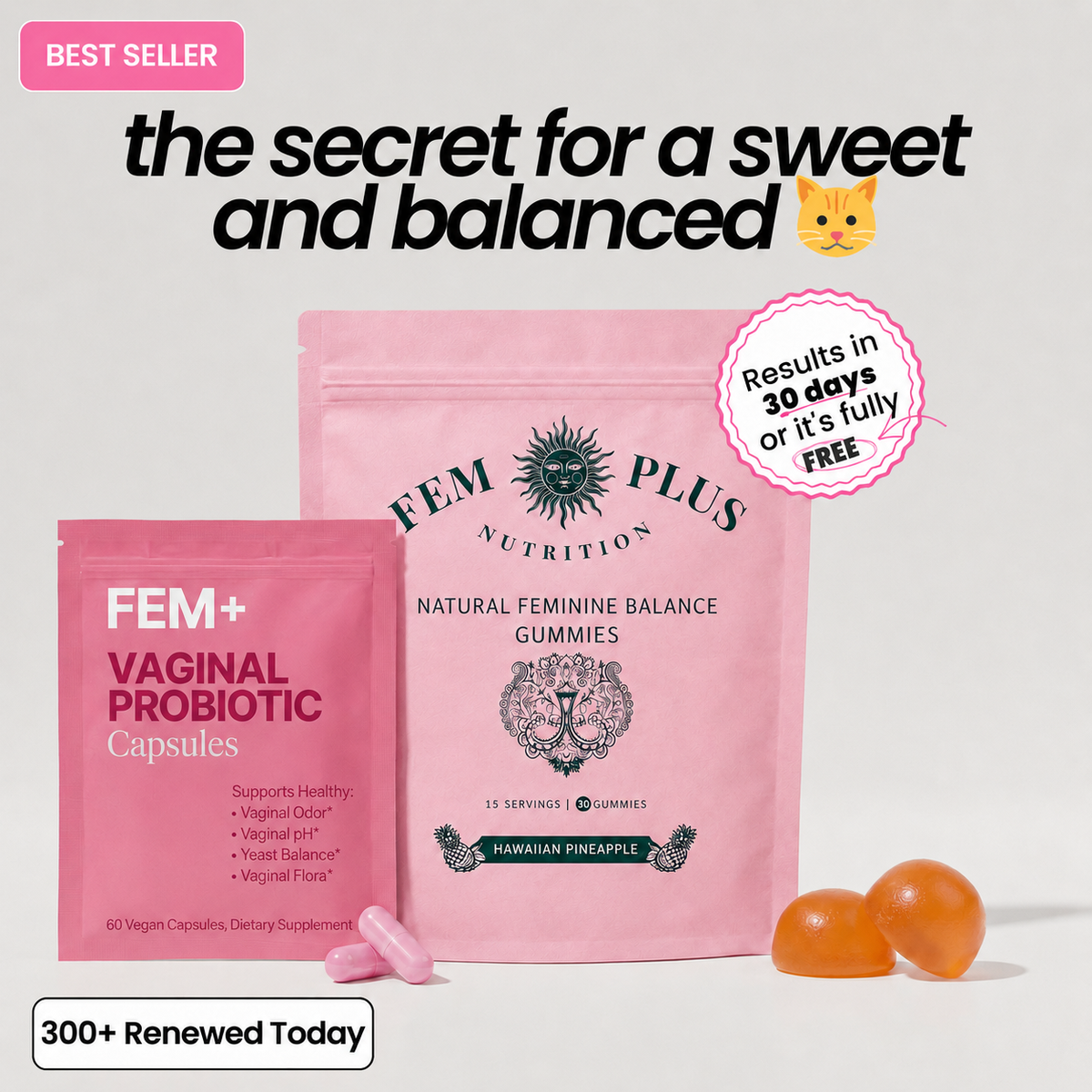 Feminine Balance Health Monthly Bundle