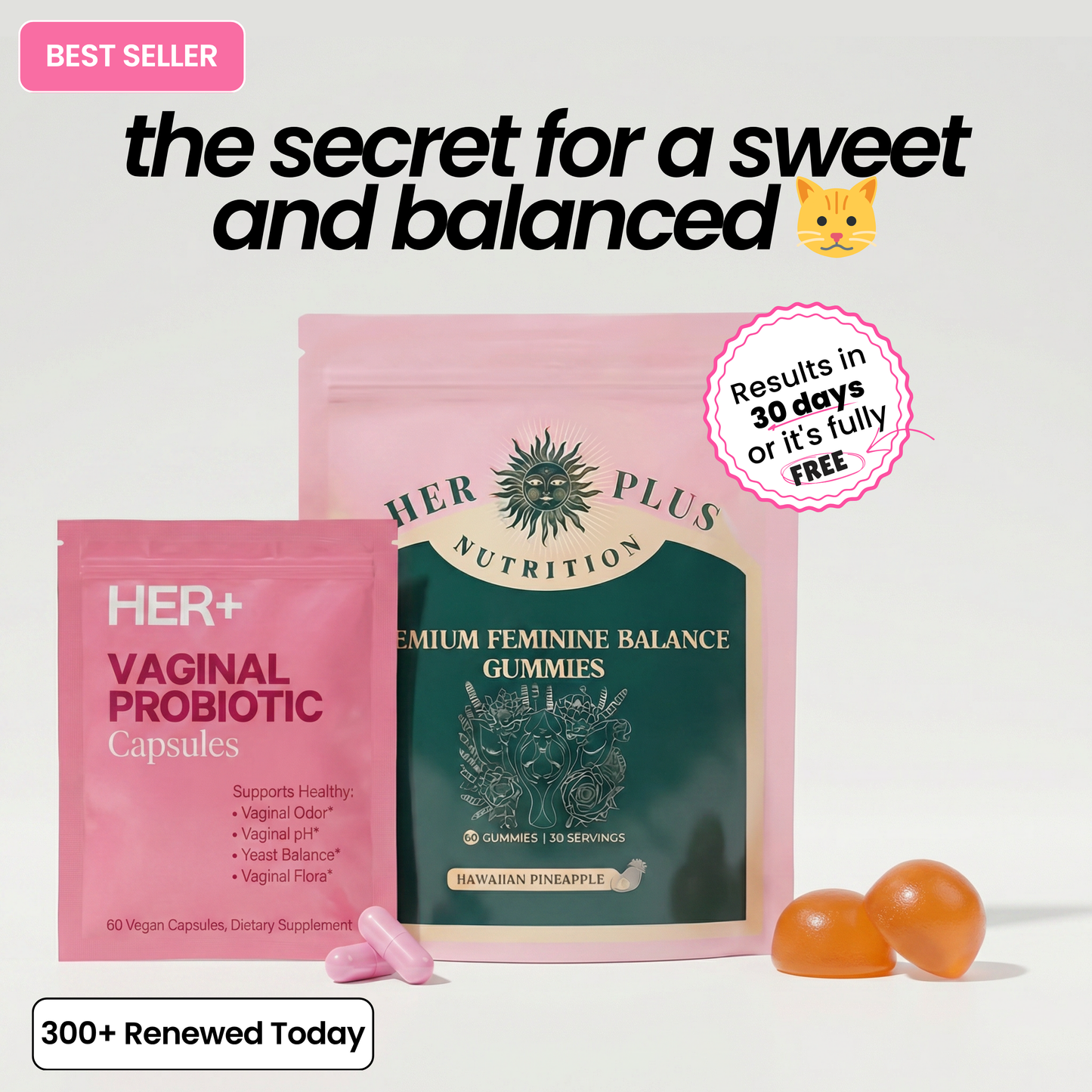 Feminine Balance Health Monthly Bundle