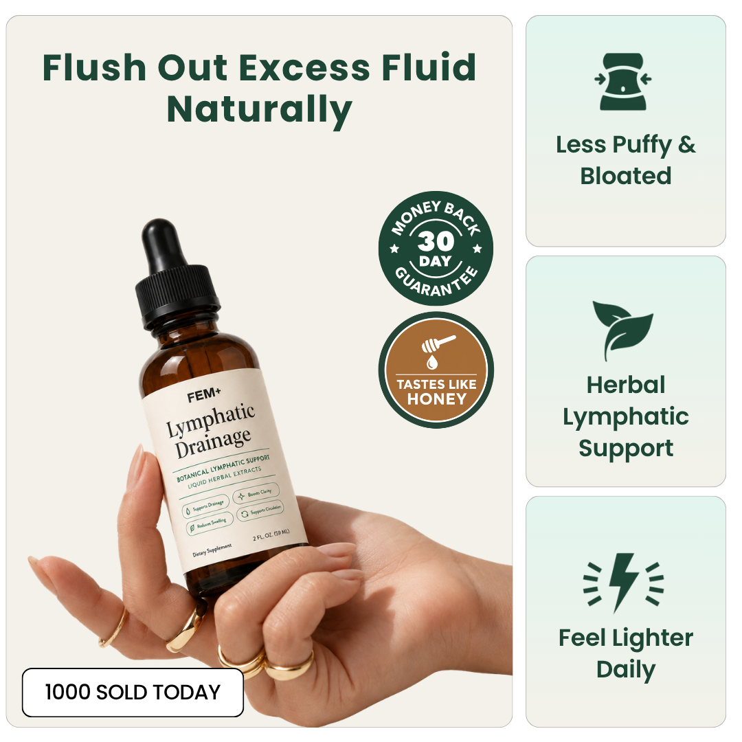 Lymphatic Drainage Drops - Release Trapped Fluid