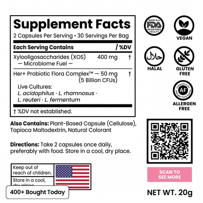 V-Probiotic for Healthy Odor & pH