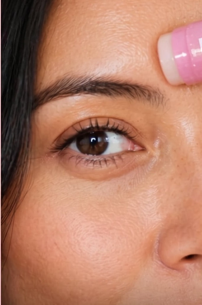 FEM+ PDRN balm: brightens the look of under-eyes, visibly smooths fine lines, restores the look of volume